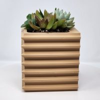 3D printed wall mountable planter.