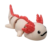 3D printed axolotl, gross.