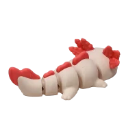 3D printed axolotl, gross.