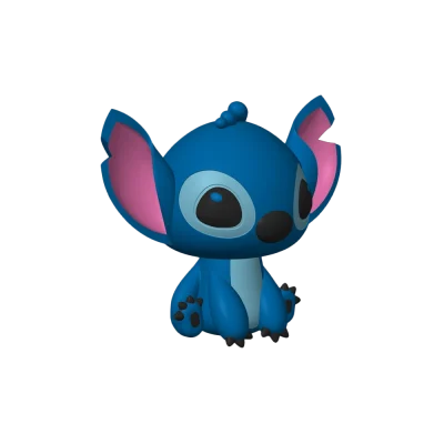 3D rendering of Stitch.